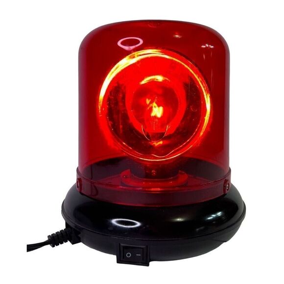 Rotating Police Party Light - Lighting Equipment, Raves, DJ's, Dance Parties RED - Picture 5 of 6